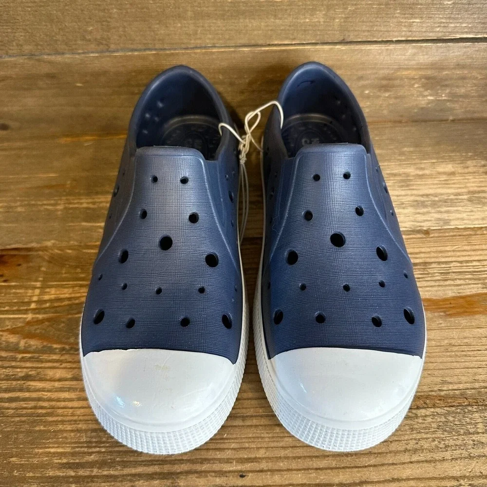Kids Harpor Canyon Surfer Navy Blue Casual Comfort Slip On Water Shoes‎ Size 1 Y